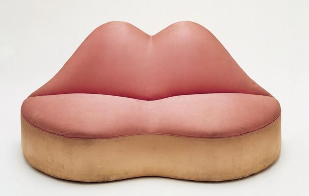 Salvador Dalí Mae West Lips Sofa, 1938