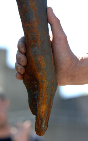 Antony Gormley's Event Horizon