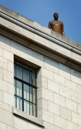Antony Gormley's Event Horizon