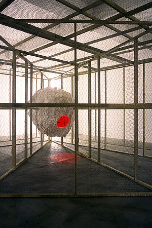 Mike Nelson's Amnesiac Shrine or Double Coop Displacement, Matt's Gallery