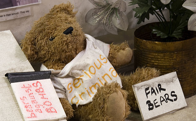 Mark Wallinger's State Britain, 2007 