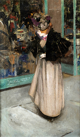 George Henry: The Milliner’s Window, 1894