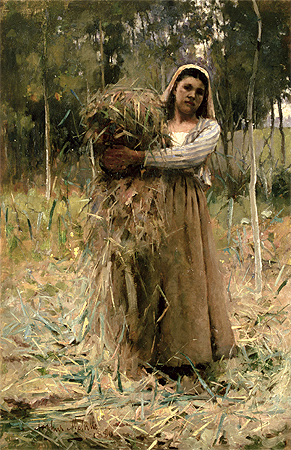 Arthur Melville: A Peasant Girl, 1880