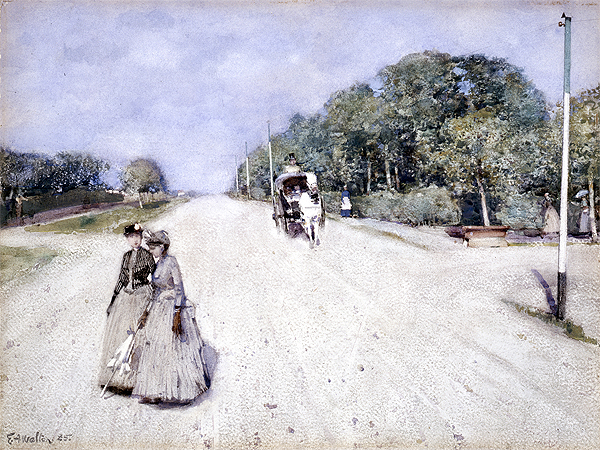 Edward Arthur Walton: En Plein Air, 1885