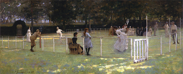 Sir John Lavery: The Tennis Party, 1885