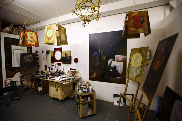 Bob Matthews's studio 