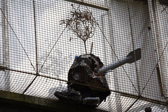 Exterior of Martello St Studios, London Fields