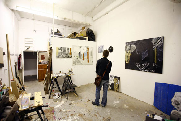 Space art gallery in Hackney, London