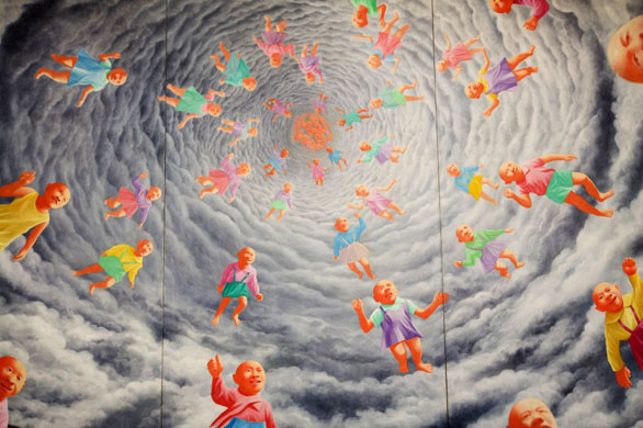 'The Revolution Continues: New Art From China' exhibition at the new Saatchi gallery