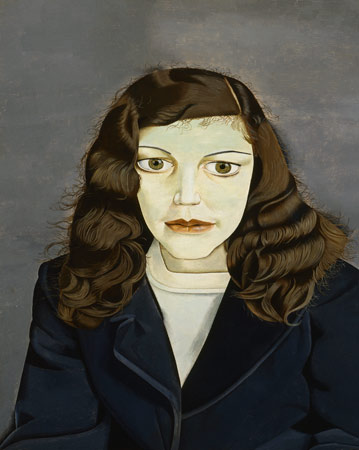 Girl in a Dark Jacket, painted in 1947