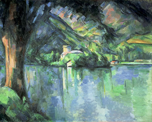 Paul Cézanne, Le Lac d’Annecy (1896)