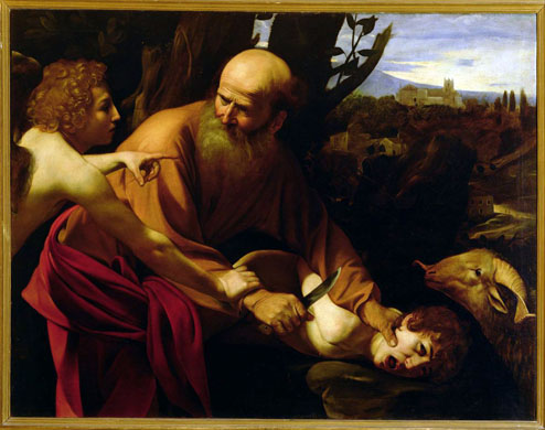 Caravaggio, The Sacrifice of Isaac (c1603)