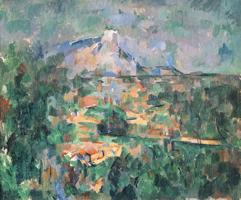 Paul Cézanne, Mont Sainte-Victoire from Les Lauves (1904-1906)