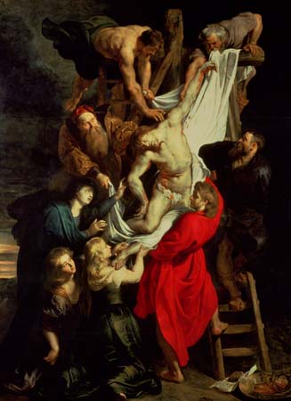 Descent from the Cross by Rubens