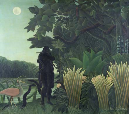 Rousseau's Snake Charmer