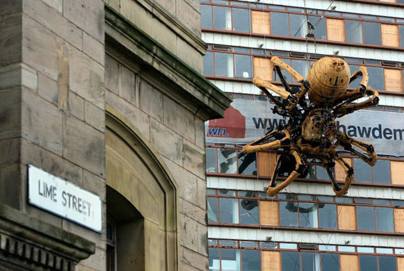 La Machine, the spider in Liverpool