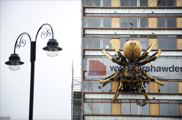 La Machine, the spider in Liverpool