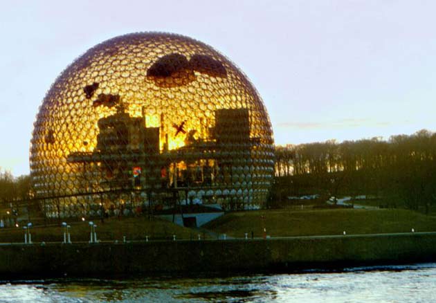 Buckminster Fuller's 1962 geodesic Dome