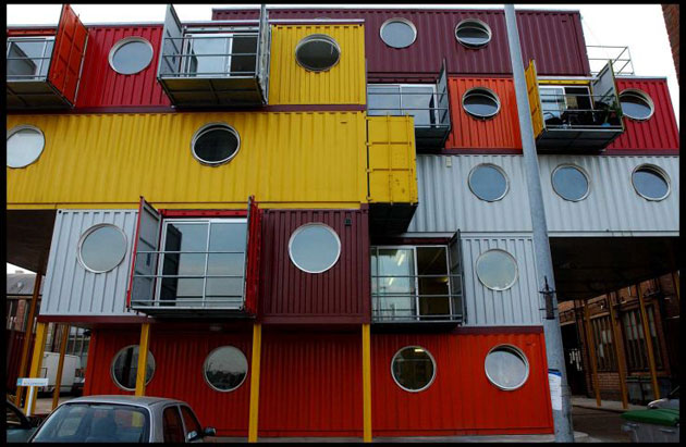 Container city / Trinity Buoy wharf, Tower Hamlets, by Nicholas Lacey Architects & Eric Reynolds/Buschow Henley