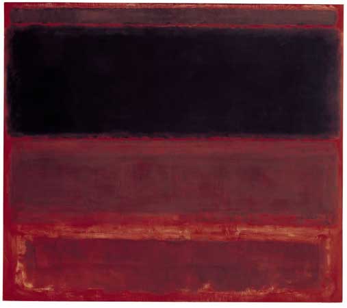 Mark Rothko Four Darks in Red 1958