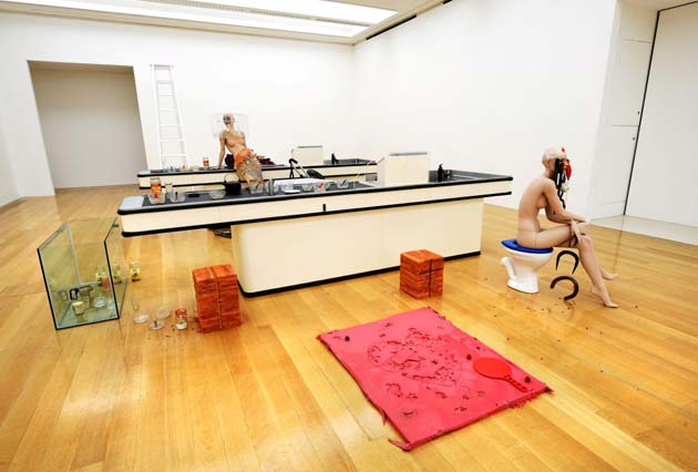  I Give You All My Money, an installation by shortlisted artist Cathy Wilkes