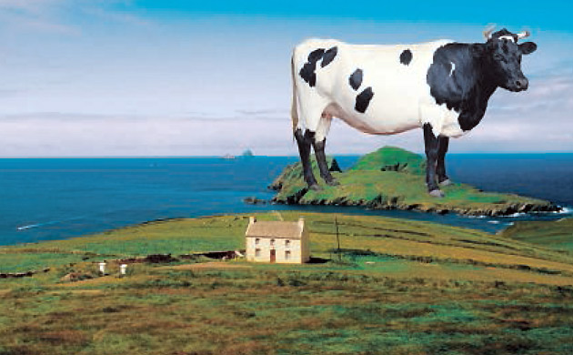 Ebbsfleet Landmark: Milk of Bovine Kindness