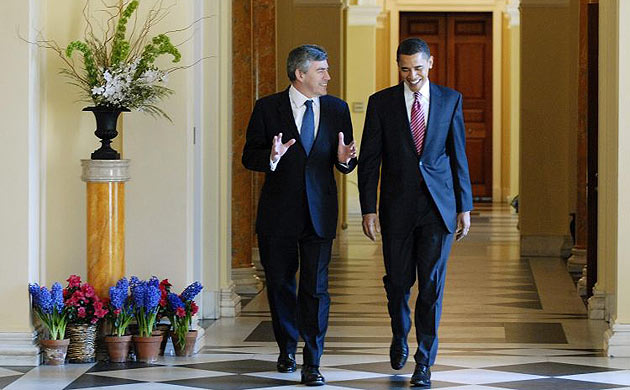 The British embassy in Washington