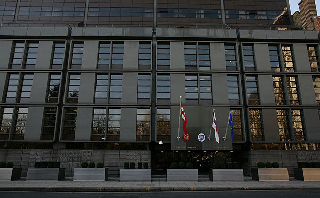 The Royal Danish Embassy in London