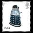 British design stamps alternative: Dalek