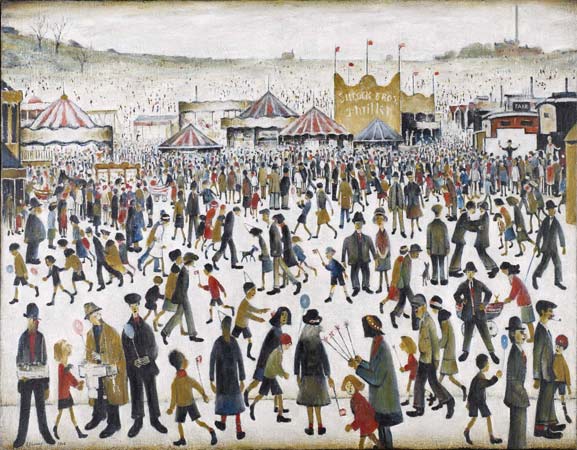 Lancashire Fair, Good Friday, Daisy Nook (1946)