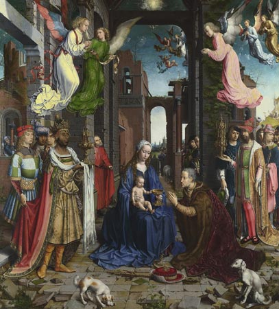 The Adoration of the Kings by Jan Gossaert (1510-15)