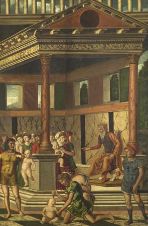 The Massacre of the Innocents by Gerolamo Mocetto (c1500-25)