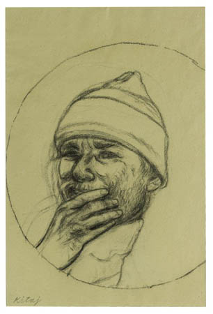 Self-portrait in a convex mirror, 1982