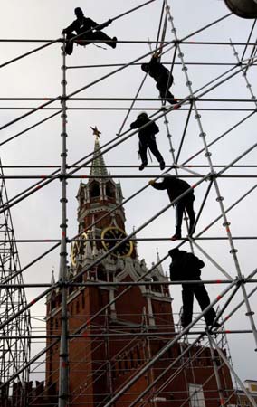 New Year in Red Sqaure