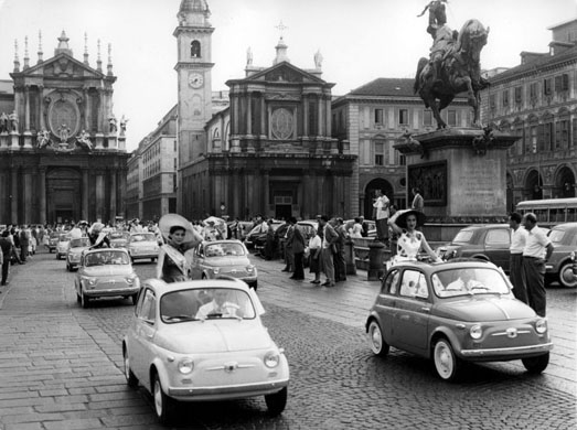 Fifty years ago the Cinquecento raced on to the streets of Turin 