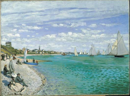 The Regatta at Sainte-Adresse, 1867