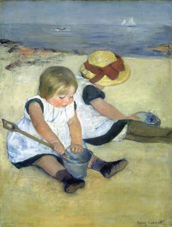 Children at the Seashore