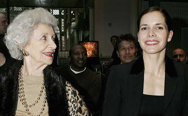 Bussell with Dame Beryl Grey