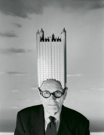 Philip Johnson by Josef Astor, 1996