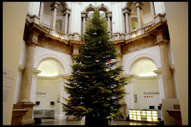 Tate Britain Christmas tree