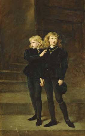 The Princes in the Tower (1878) Oil on canvas