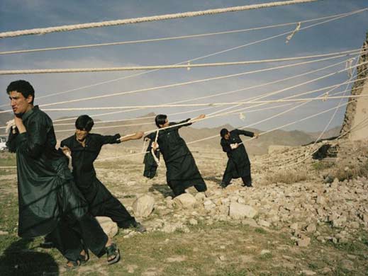 Lida Abdul, What we saw upon awakening 2006