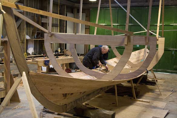 Building of a sixareen