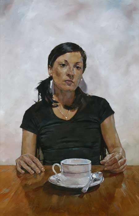 BP Portrait Award: Amanda Smith at Vincent Avenue by Simon Davis