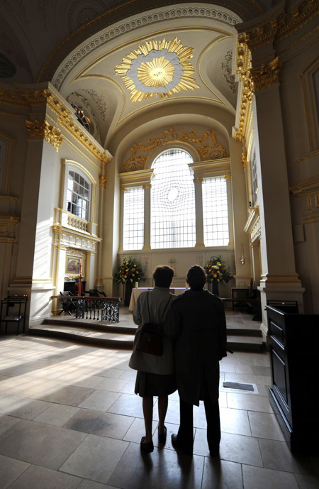  The new East Window in St Martin-in-the-Fields