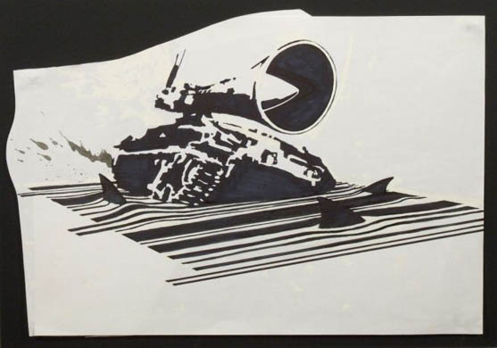 Underground Terror Tactics by Banksy