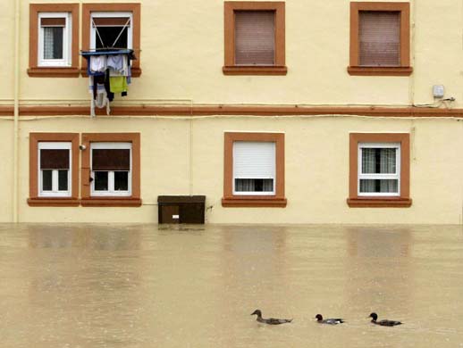 Flooding in the Basque country