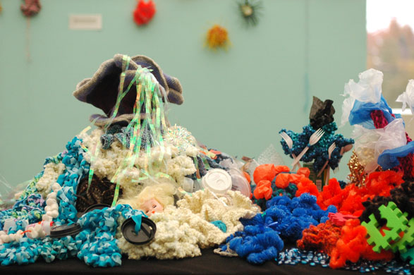 The Hyperbolic Coral Reef