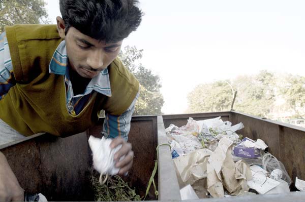 A day in the life of a Delhi waste picker