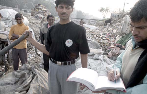 A day in the life of a Delhi waste picker